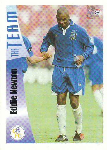 Eddie Newton Chelsea 1997/98 Futera Fans' Selection #29
